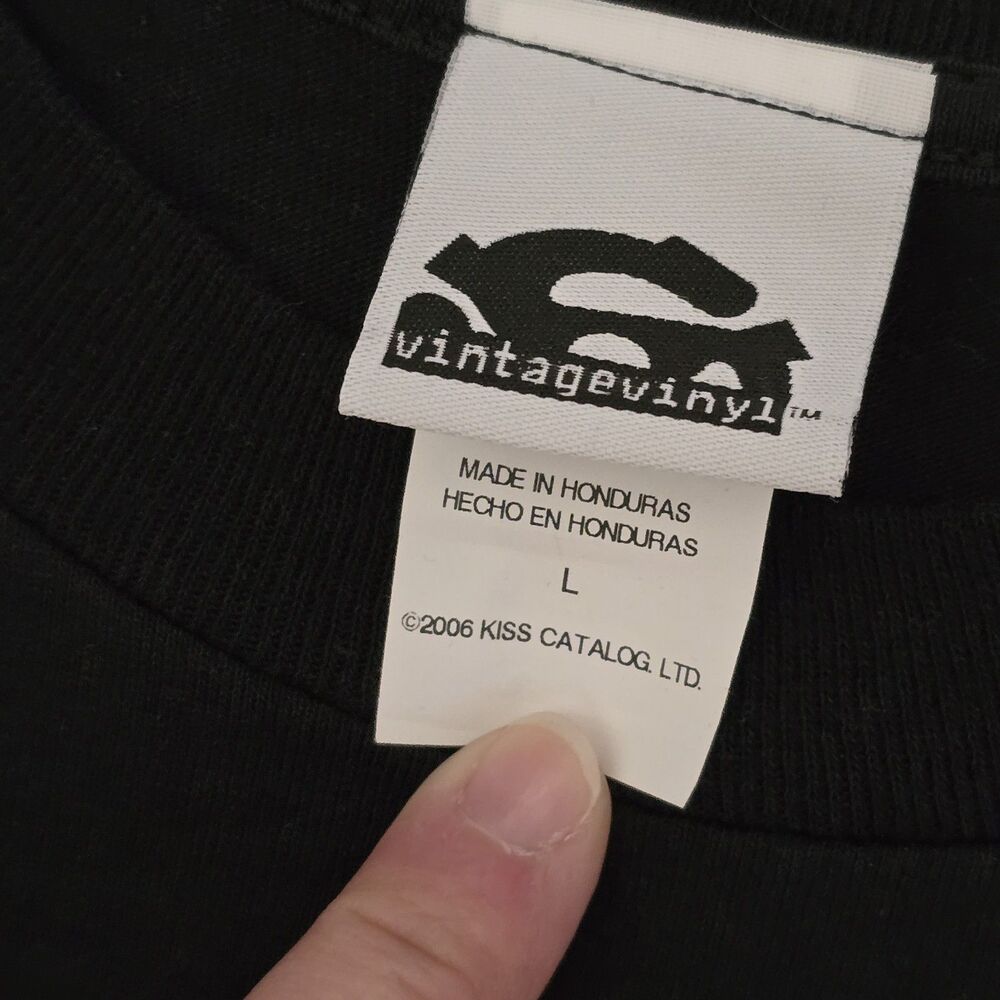 KISS Psycho Circus Vintage Vinyl T-Shirt 2006 Large Black - Picture 8 of 8